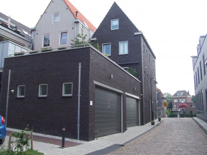 Schoonhoven nieuwbouw appartementen achterzijde